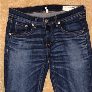 Rag and Bone distressed skinny jeans